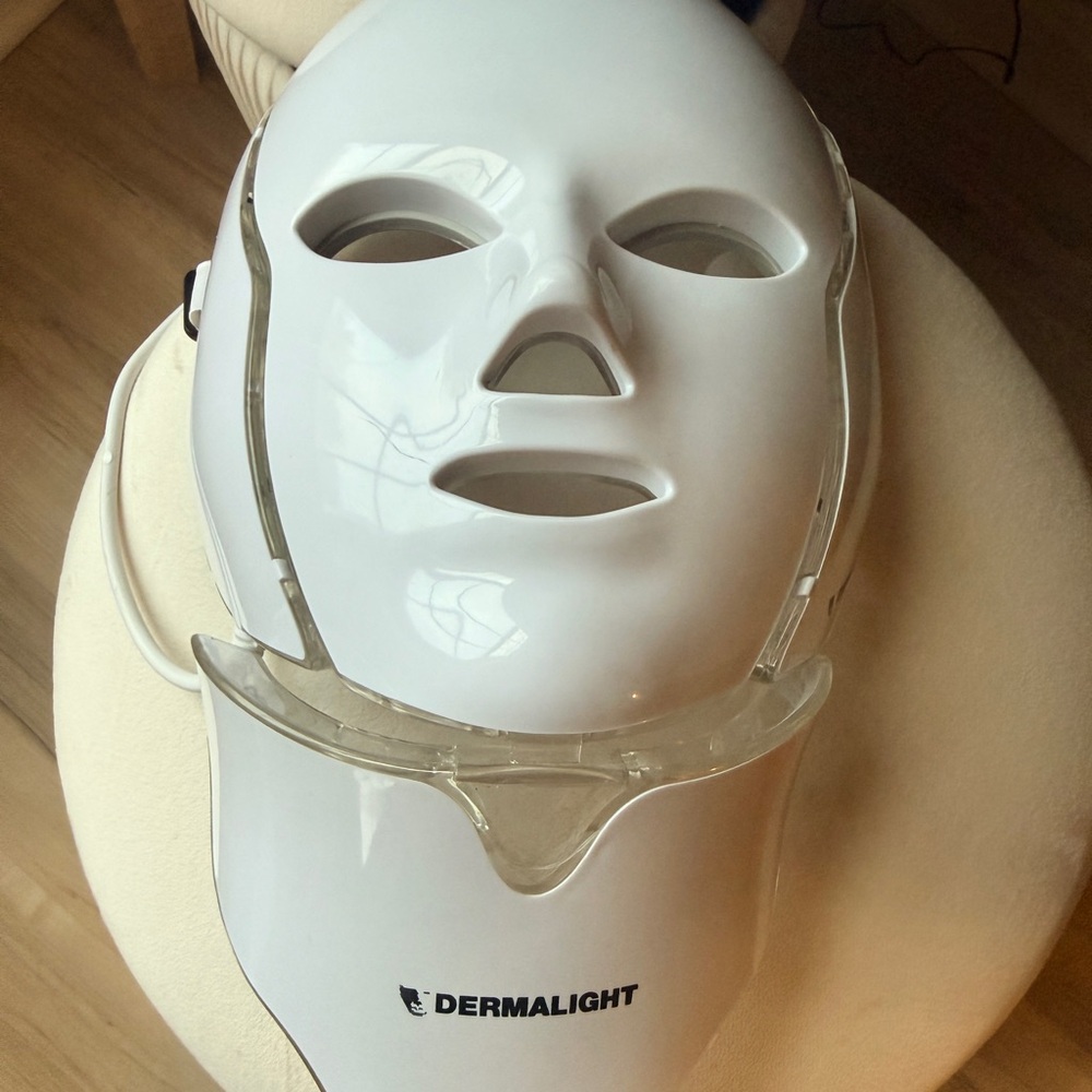 White LED Facial Mask for Women Skincare